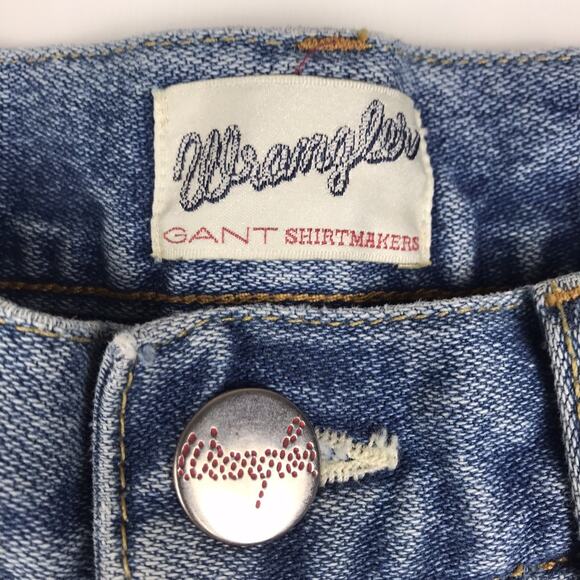 NWT GANT x Wrangler Men’s MWZ Original Fit Rodeo Cowboy Bootcut Jeans 29x32 - Picture 11 of 15